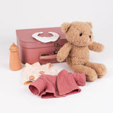 Morrissette With Clothes In A Case