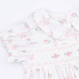 Dainty Buds and Bows - Smocked Dress Set