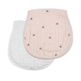 Bamboo Muslin Burp Cloth Set 2-Pack