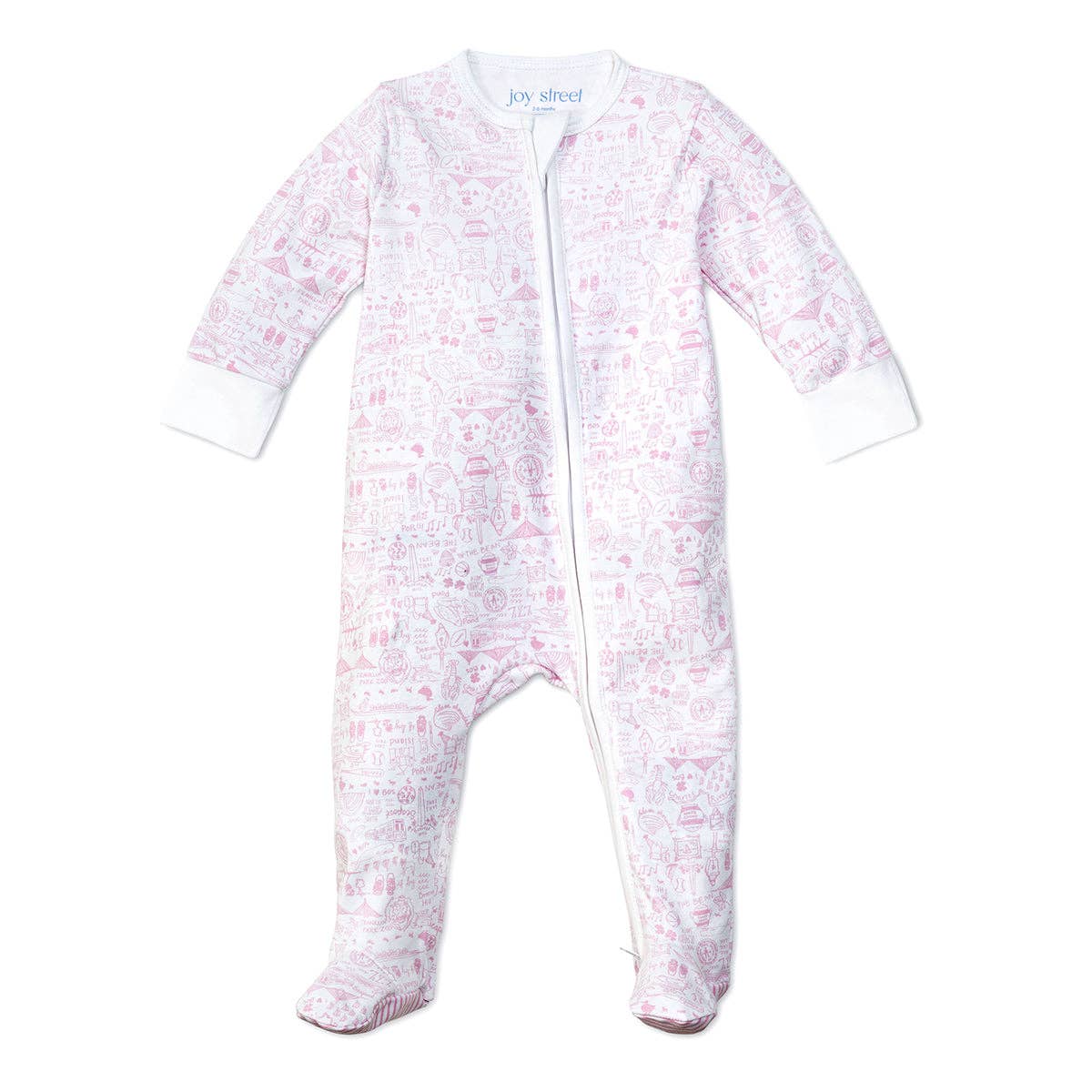 Boston Zip Baby Onesie