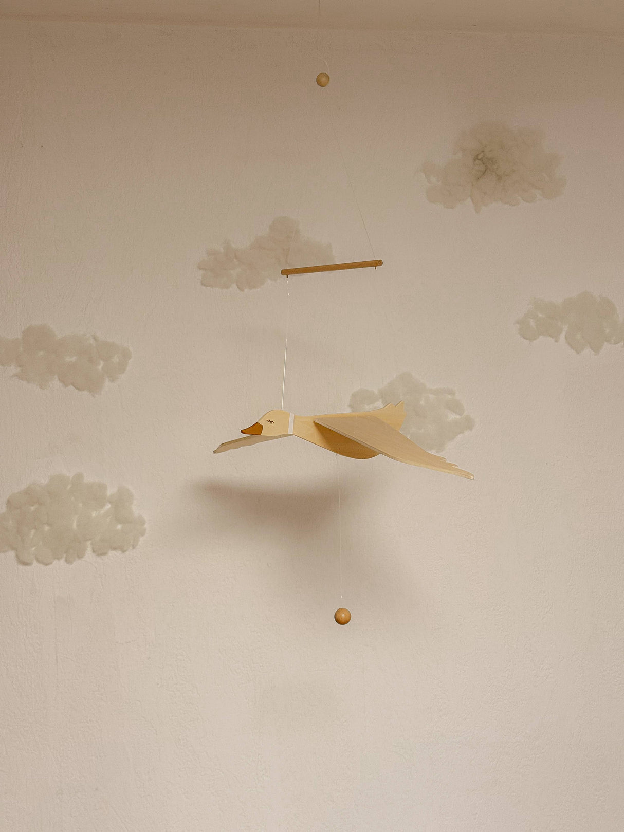 Wooden Flying Goose
