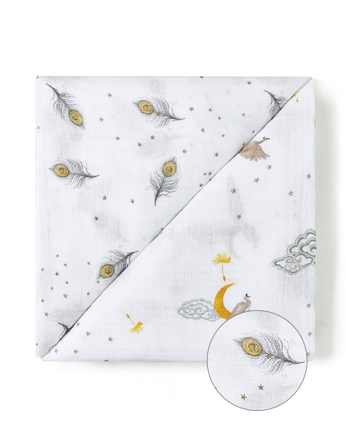 4-Layer All Season Reversible Blanket: Organic Cotton