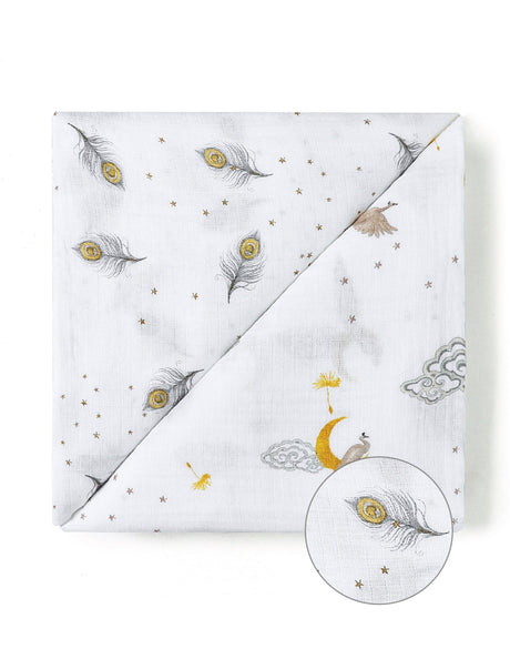 4-Layer All Season Reversible Blanket: Organic Cotton