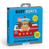 Busy Boats Color Magic Bath Book