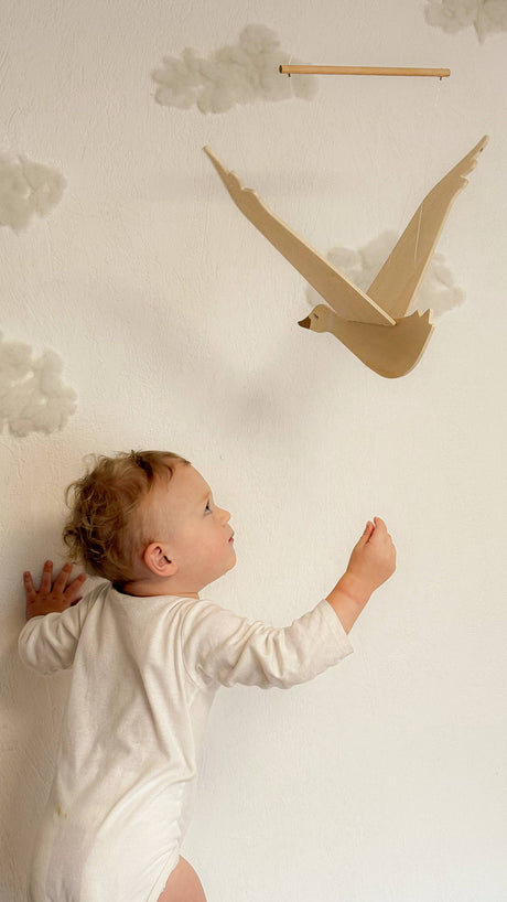 Wooden Flying Goose