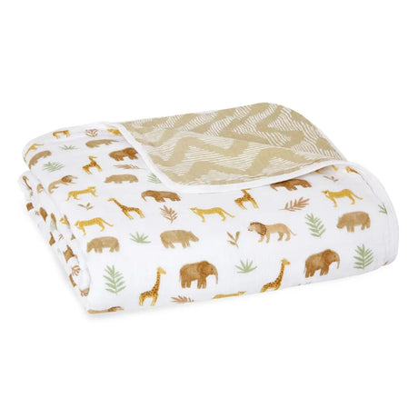 ESSENTIALS COTTON MUSLIN BLANKET