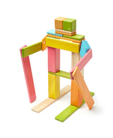 24 Piece Magnetic Wooden Block Set