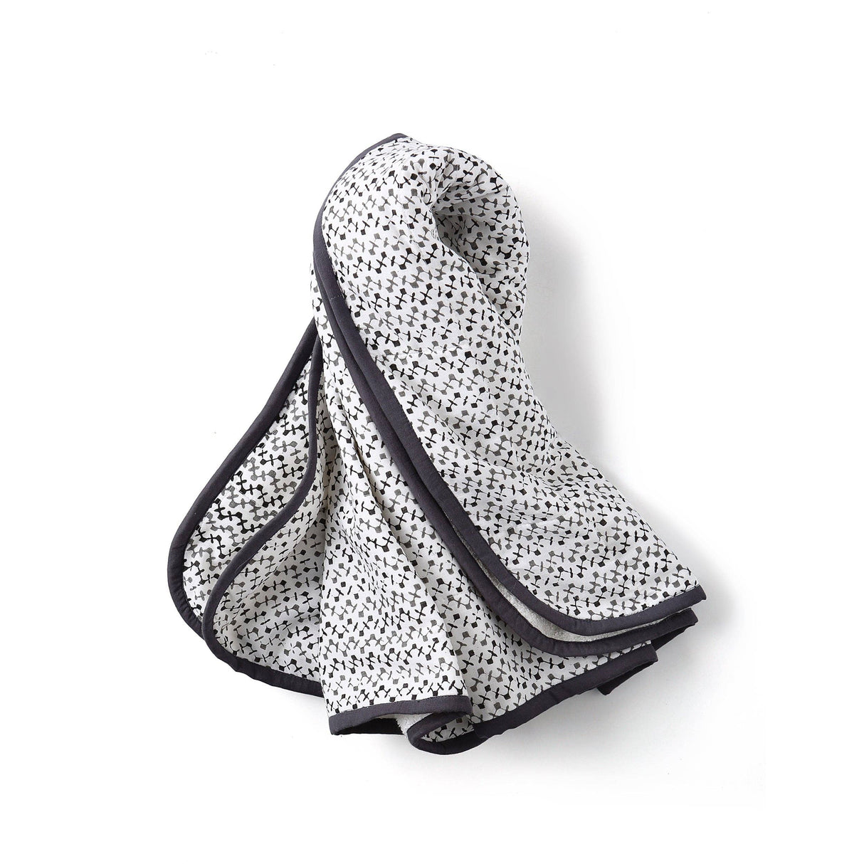 Hooded Towel: Handmade, Block-Printed Cotton, Baby/Toddler