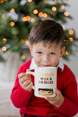 Christmas Mug with Cookie Slot, Santa's Milk & Cookies