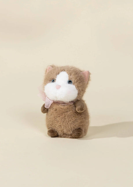 Mini Gift Plush Toy - Beige Cat