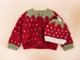 Strawberry Hat Baby Kid Gift Girls Clothing Winter Beanie