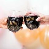 New Mom Stemless Wine Glass, I've Waited 9 Months For This