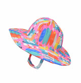 Kids UPF50+ Girls Summer Splash Swim Hat