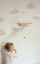 Wooden Flying Goose