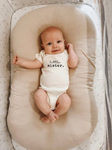 Little Sister Organic Baby Bodysuit