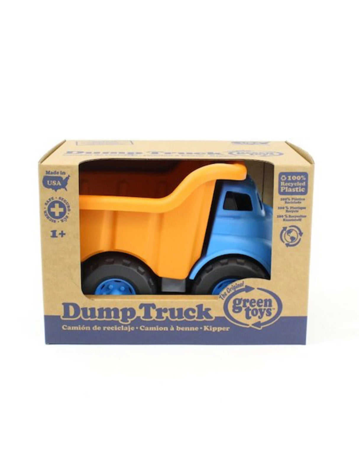 Green toys Dump Truck - Blue/Orange