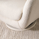 Nursery Works Solstice Swivel Glider In Boucle