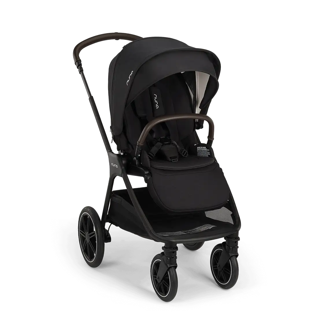 Nuna TRIV LX carbon fiber stroller with spring seat suspension