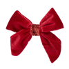 Girls Holiday Clip Bow