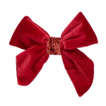 Girls Holiday Clip Bow