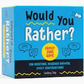 Would You Rather? Family Card