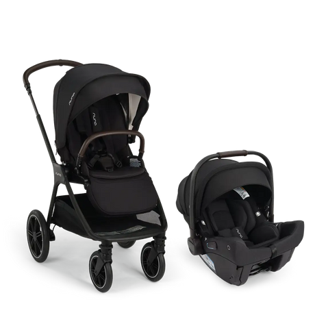 Nuna PIPA urbn infant car seat installed on TRIV LX stroller — Tadpole Boston baby boutique