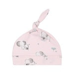 Gray Elephants Knotted Hat