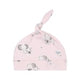 Gray Elephants Knotted Hat