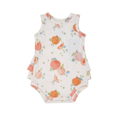 Ruffle Tank Bubble SPRING PEACHES