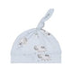 Gray Elephants Knotted Hat