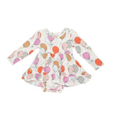 Angel Dear Twirly Bodysuit Dress Balloons