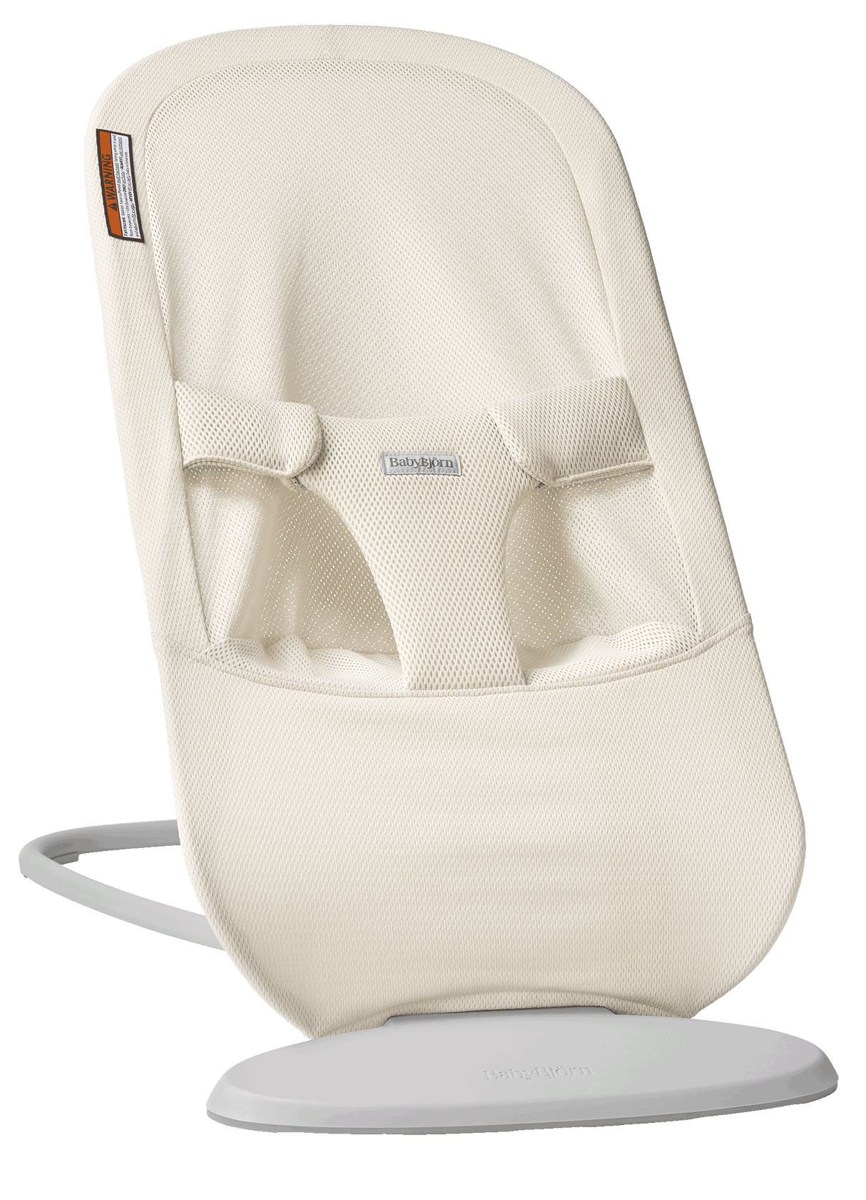 BabyBjorn Bouncer Begin in Cream airy mesh