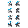 UPPAbaby Vista / Vista V2 Upper Adapters