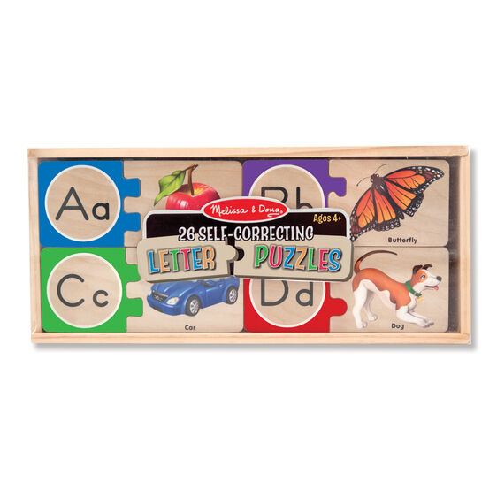 Melissa & Doug Self-Correcting A-Z Letter Puzzle