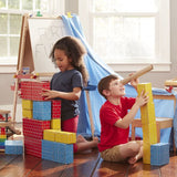 Melissa & Doug Deluxe Jumbo Cardboard Blocks 40ct - Tadpole