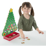 Melissa & Doug Countdown to Christmas Wooden Seasonal Calendar - Tadpole