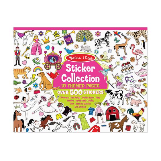 Melissa & Doug Sticker Collection Princesses & More - Tadpole