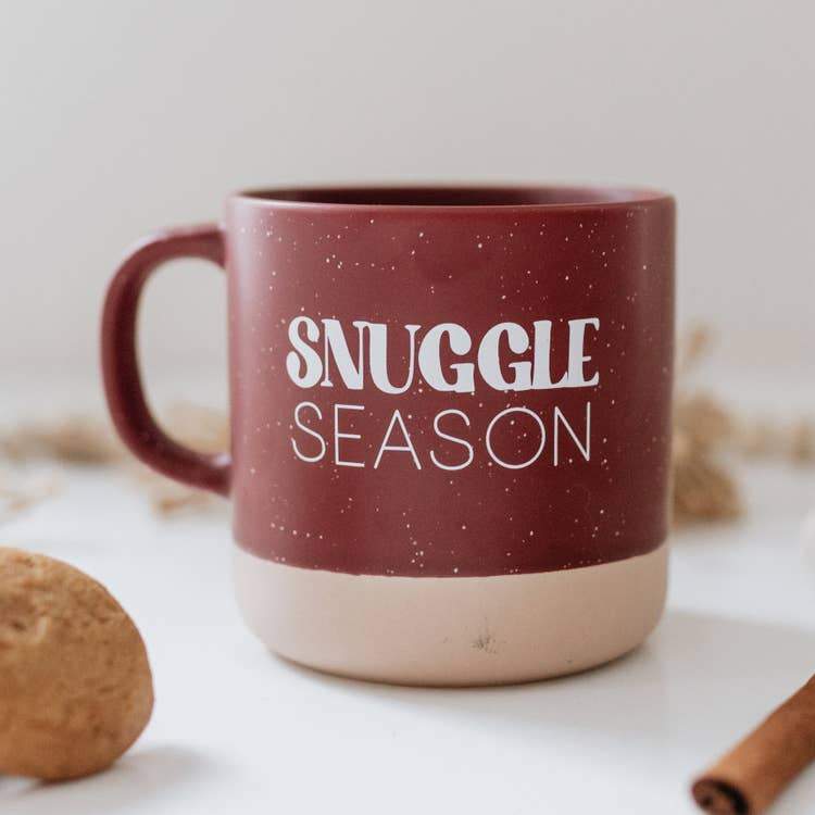 11oz Snuggle Season Maroon Mug - Tadpole