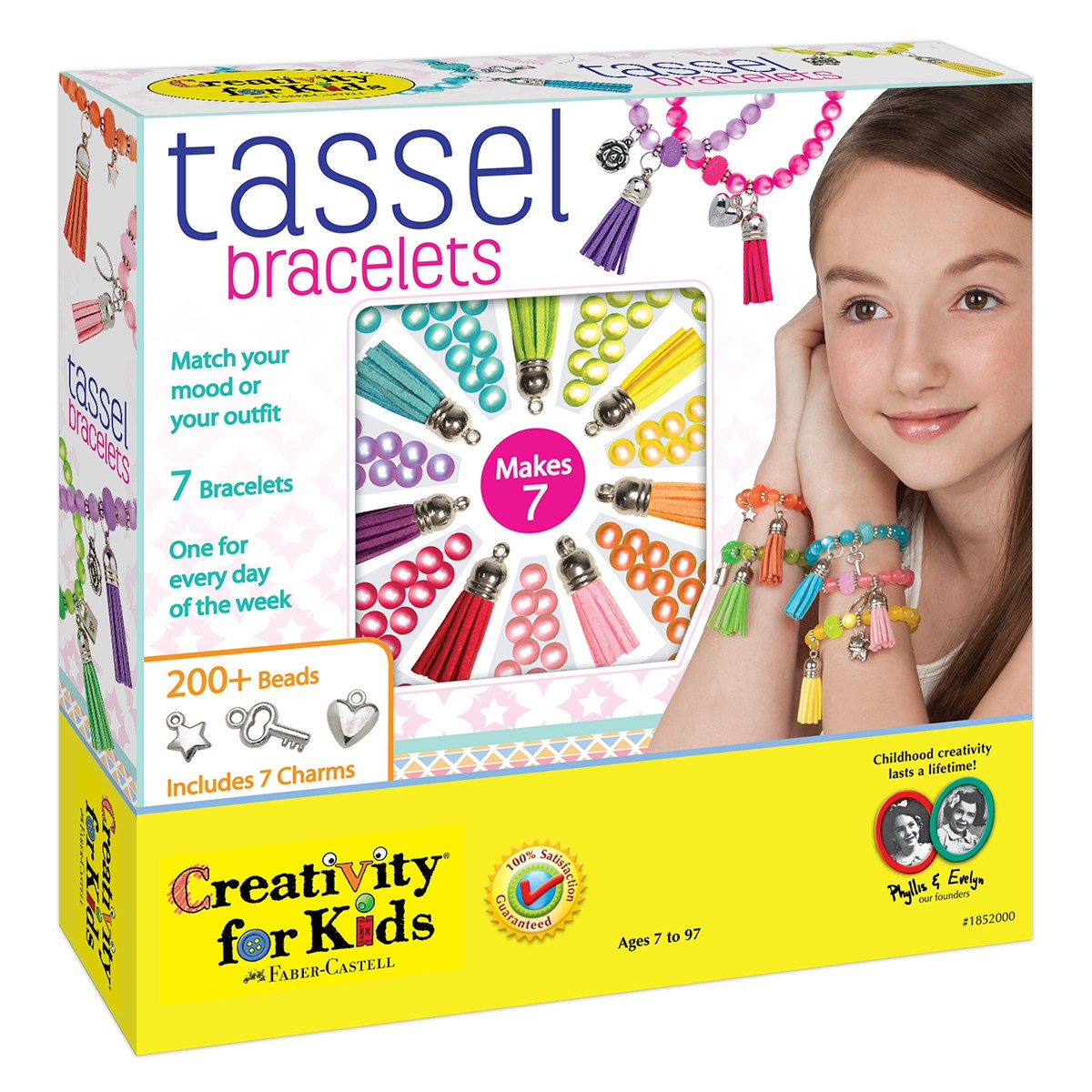Creativity for Kids Tassel Bracelets - Tadpole