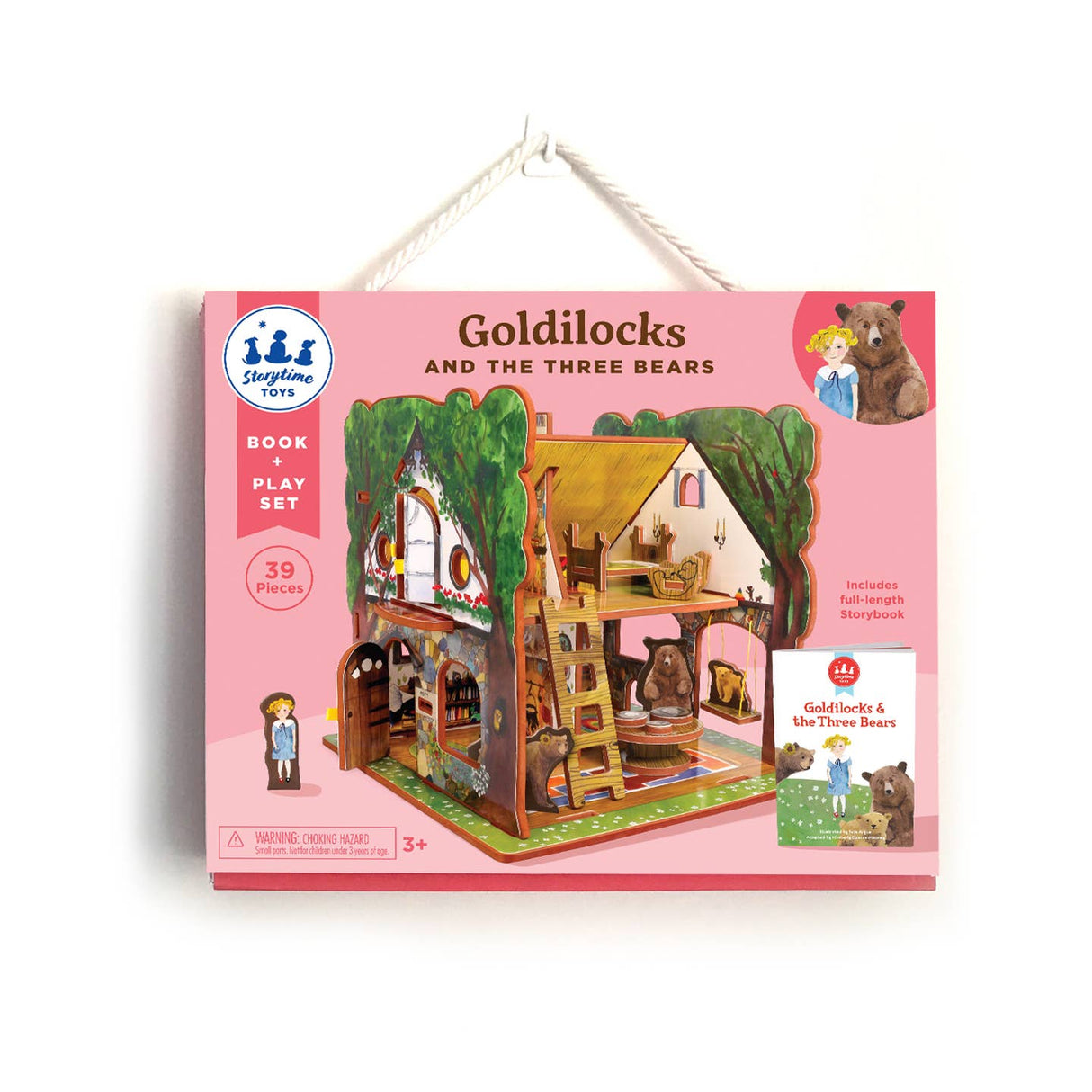 Goldilocks and the Three Bears Book and Play Set - Tadpole