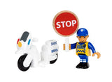 Brio Police Motorcycle - Tadpole