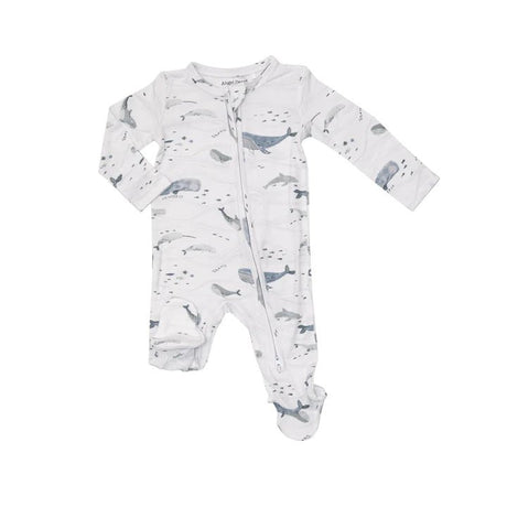 2-way Zipper Footie Soft Ocean - Tadpole
