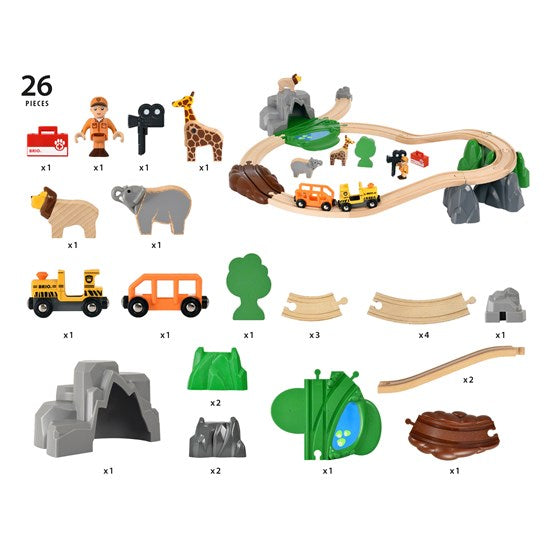 Brio Safari Adventure Set - Tadpole