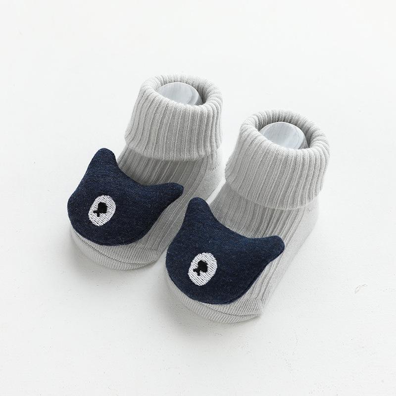 3D Cartoon Animal Anti-Slip Baby Socks - Tadpole