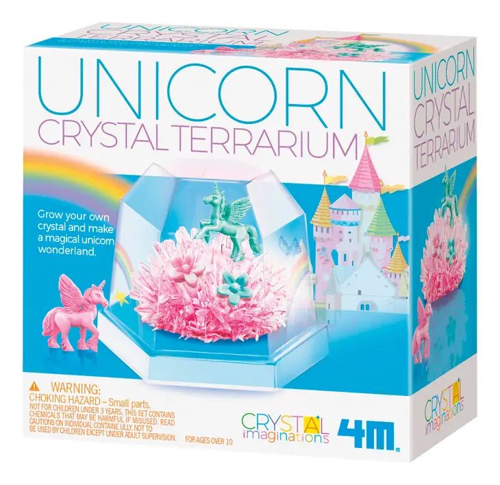4M Unicorn Crystal Growing Terrarium DIY Science Kit - Tadpole