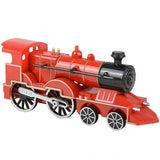 5.5" DIECAST PULL BACK TRAIN WITH LIGHTS/SOUND - Tadpole