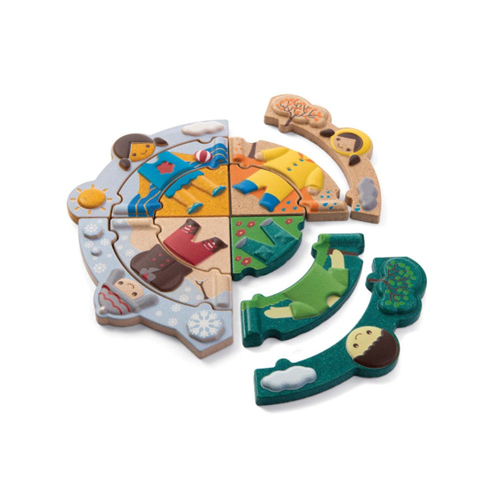 Plan Toys Weather Dress-Up Puzzle - Tadpole