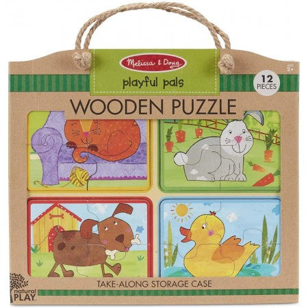 Melissa & Doug Wooden Puzzle - Tadpole