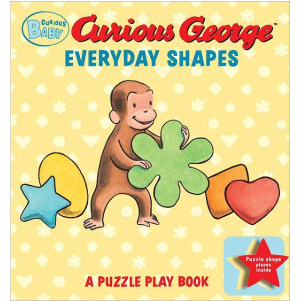 Curious George Everyday Shapes Puzzle Play Book