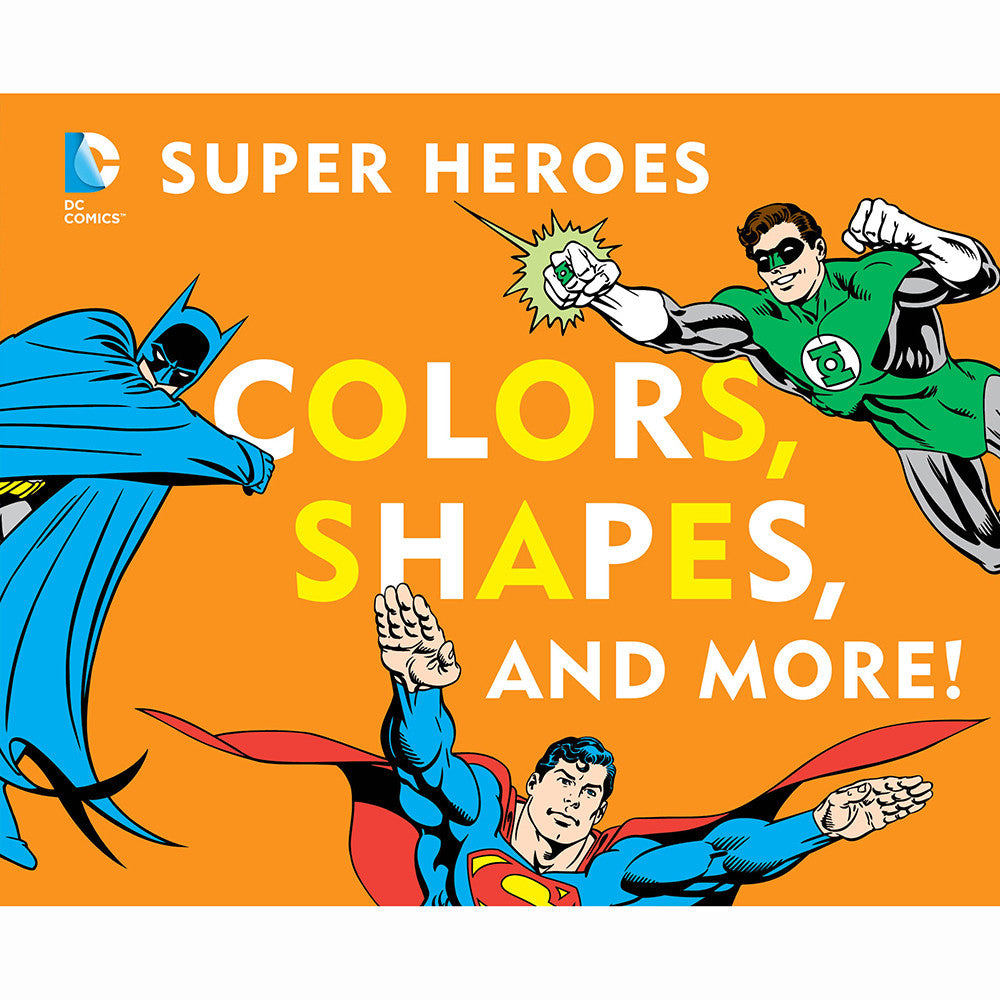 Super Heroes Colors, Shapes